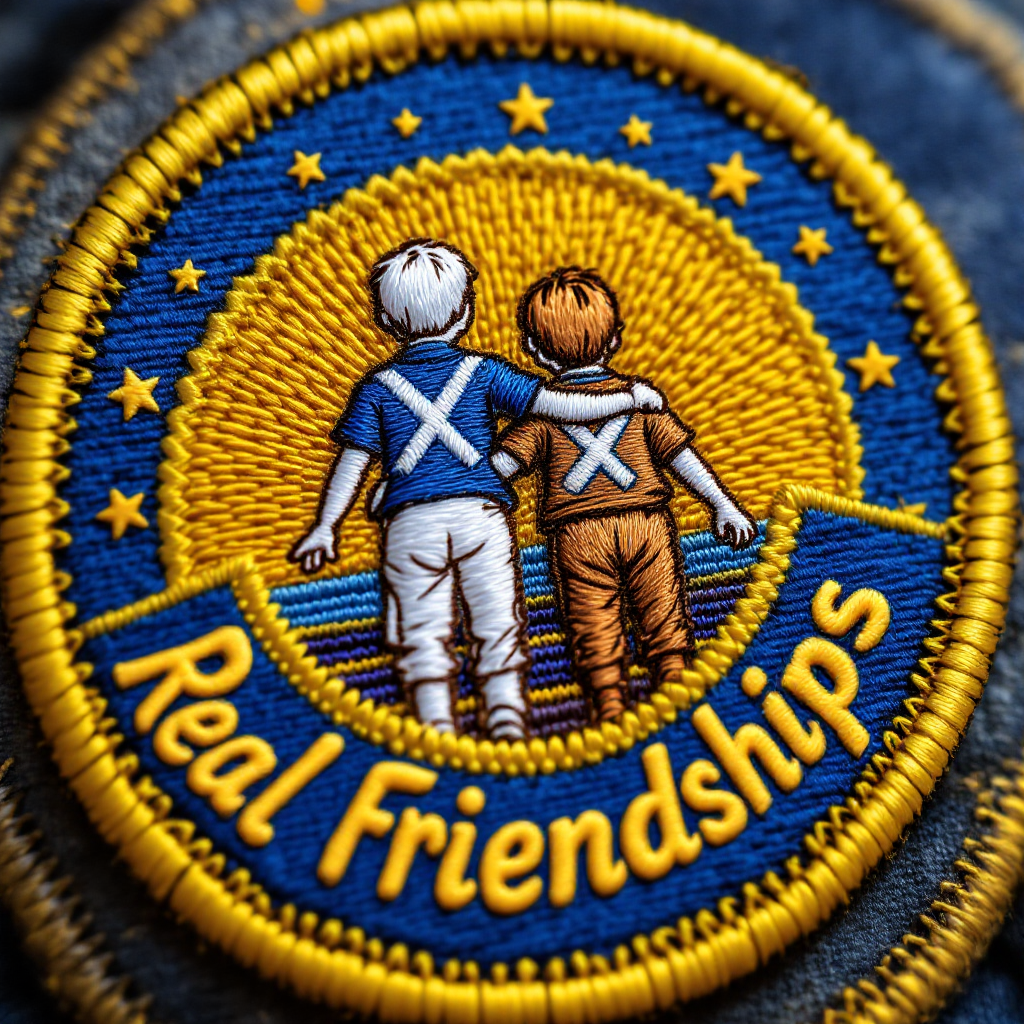 Real Friendships merit badge patch
